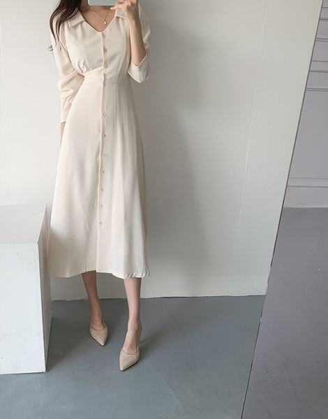 speing 2021 autumn new simple chic turn-down collar sleeve slim women elegant long robe midi n7af, Black;gray
speing 2021 autumn new simple chic turn-down collar sleeve slim women elegant long robe midi n7af, Black;gray