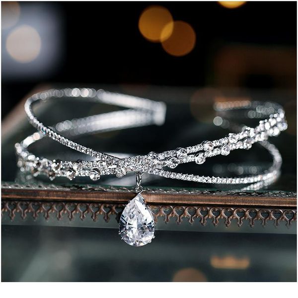 vintage crystal bridal hair accessory wedding rhinestone waterdrop leaf tiara crown headband necklace bridesmaid clasp qylnbw
vintage crystal bridal hair accessory wedding rhinestone waterdrop leaf tiara crown headband necklace bridesmaid clasp qylnbw
