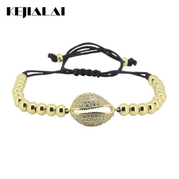 charm bracelets fashion simple jewelry men women braided bracelet bangle shell micro pave white zircon 4mm beads pulseras mujer for, Golden;silver
charm bracelets fashion simple jewelry men women braided bracelet bangle shell micro pave white zircon 4mm beads pulseras mujer for, Golden;silver