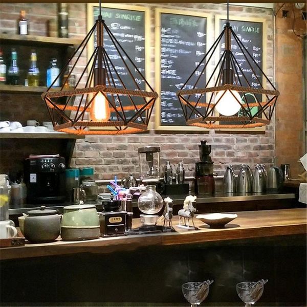 pendant lamps e27 industrial vintage cage diamond light chandelier retro loft pyramid rope lamp style cafe dining ceiling
pendant lamps e27 industrial vintage cage diamond light chandelier retro loft pyramid rope lamp style cafe dining ceiling
