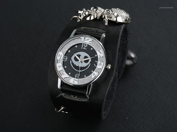 wristwatches men women quartz wristwatch punk bracelet skull style leather spider watch christmas gift relojes hombre mujer reloje, Slivery;brown
wristwatches men women quartz wristwatch punk bracelet skull style leather spider watch christmas gift relojes hombre mujer reloje, Slivery;brown