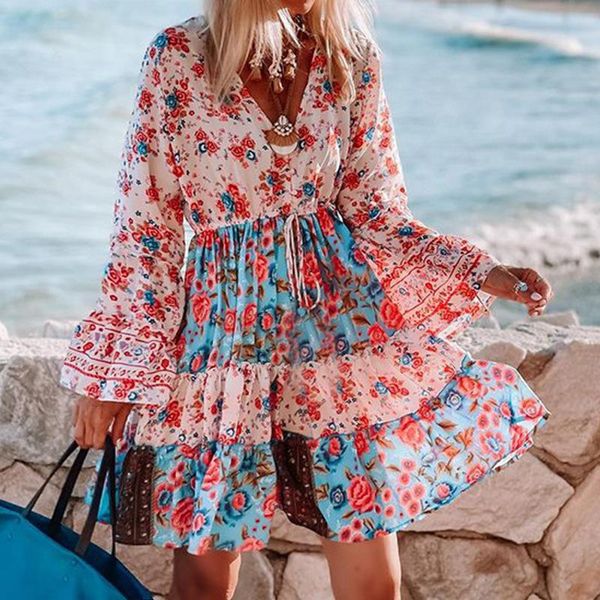 casual dresses rmsfe 2021 women's autumn long sleeve v-neck fashion temperament printed bohemian dress, Black;gray
casual dresses rmsfe 2021 women's autumn long sleeve v-neck fashion temperament printed bohemian dress, Black;gray