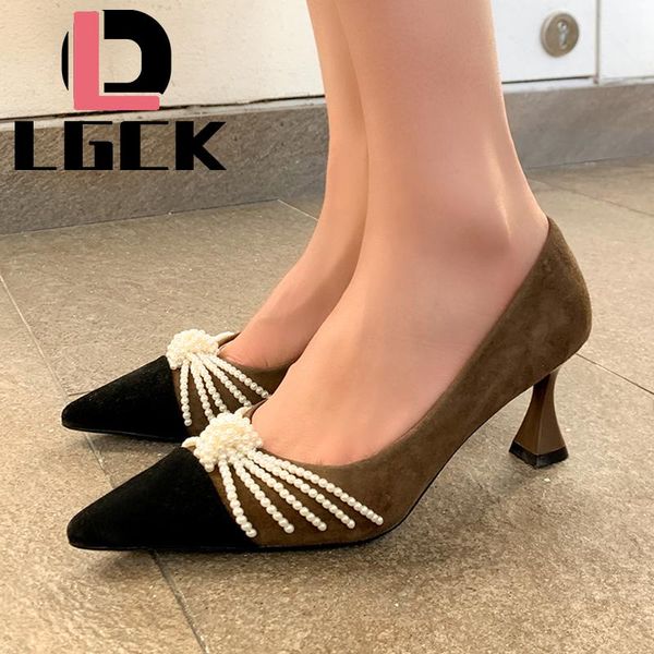 plus size 34-43 genuine leather classical design summer lady shoes pearl wedding high heels party prom shoes pumps, Black
plus size 34-43 genuine leather classical design summer lady shoes pearl wedding high heels party prom shoes pumps, Black