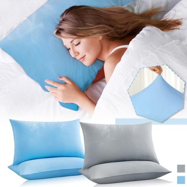 pillow 2pcs household washed pillowcase soft and comfortable 40x80cm home pure color ice silk comfortable2021
pillow 2pcs household washed pillowcase soft and comfortable 40x80cm home pure color ice silk comfortable2021