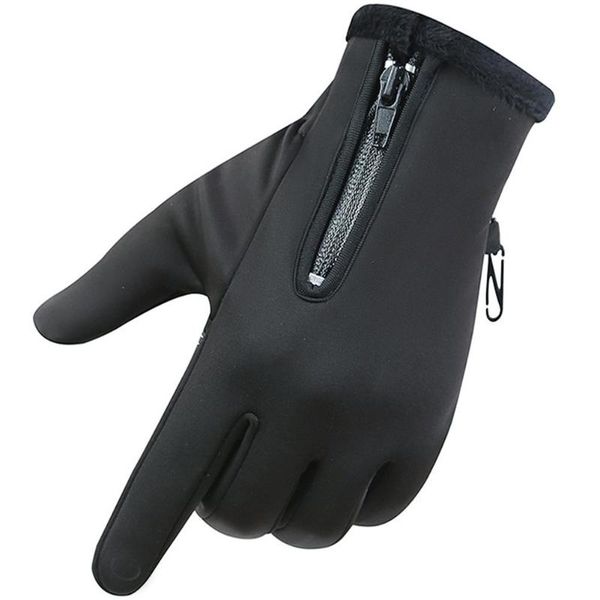 cycling gloves autumn winter biking outdoor windproof waterproof thick phone touch screen sports zipper, Black
cycling gloves autumn winter biking outdoor windproof waterproof thick phone touch screen sports zipper, Black