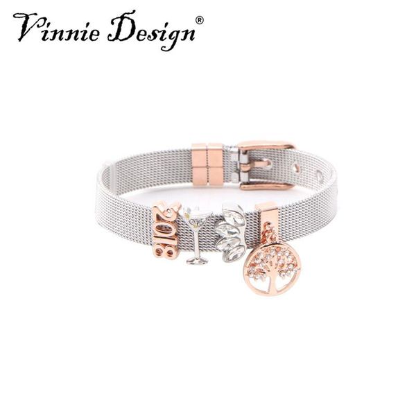 tennis vinnie design jewelry stainless steel silver mesh bracelet with rose gold clasp for 10mm slide charms wrap bracelets 10pcs/lot, Golden;silver
tennis vinnie design jewelry stainless steel silver mesh bracelet with rose gold clasp for 10mm slide charms wrap bracelets 10pcs/lot, Golden;silver
