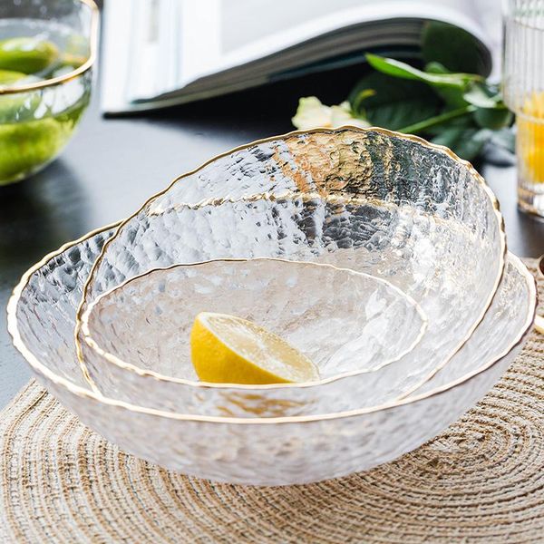 dishes & plates nordic golden border salad bowl transparent glass fruit plate dessert round square tableware
dishes & plates nordic golden border salad bowl transparent glass fruit plate dessert round square tableware