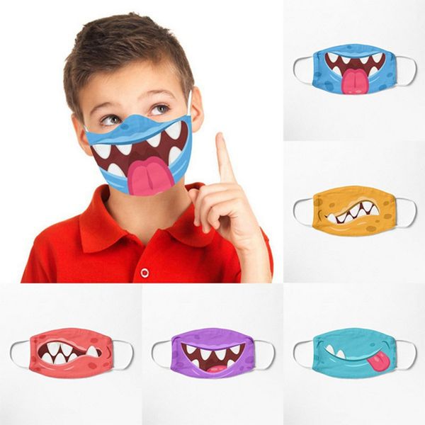 high-quality masks autumn and winter new children's 3d animation funny face printed cloth mask
high-quality masks autumn and winter new children's 3d animation funny face printed cloth mask