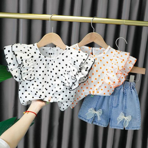 clothing sets summer baby girls clothes casual dot pants 2pcs suits for birthday girl set infant outfits costume, White
clothing sets summer baby girls clothes casual dot pants 2pcs suits for birthday girl set infant outfits costume, White