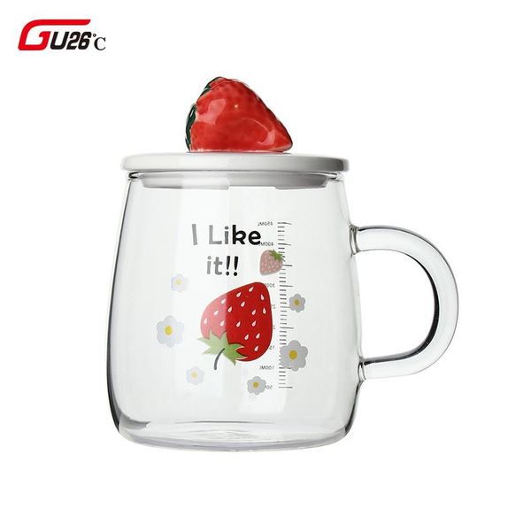 500ml cute water glass transparent mug drinking glass with handgrip 3d lid cartoon strawberry borosilicate cup coffee drinkware
500ml cute water glass transparent mug drinking glass with handgrip 3d lid cartoon strawberry borosilicate cup coffee drinkware