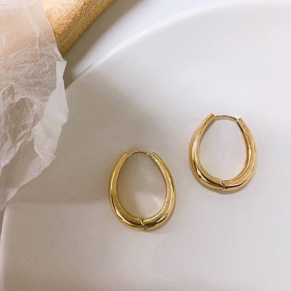 dangle & chandelier korean fashion woman's earrings gold large smooth circle geometric round hoop for women girl wedding party jewelry, Silver
dangle & chandelier korean fashion woman's earrings gold large smooth circle geometric round hoop for women girl wedding party jewelry, Silver