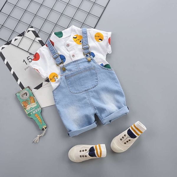 wear korean version of pants set 2020 new boys' baby children's clothes short sleeves can open the fashion, Blue
wear korean version of pants set 2020 new boys' baby children's clothes short sleeves can open the fashion, Blue