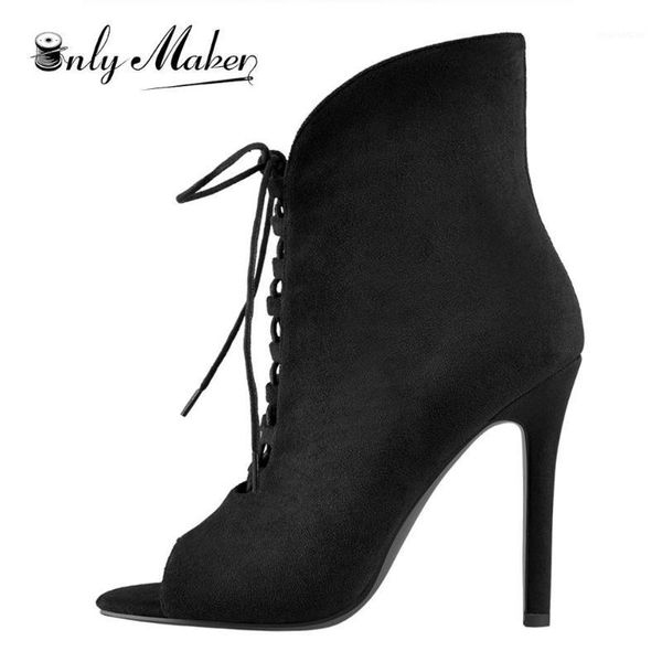 boots onlymaker peep toe high heels bootie lace up stiletto ankle sandals black suede shoes plus size us5~us15 for men woman1
boots onlymaker peep toe high heels bootie lace up stiletto ankle sandals black suede shoes plus size us5~us15 for men woman1