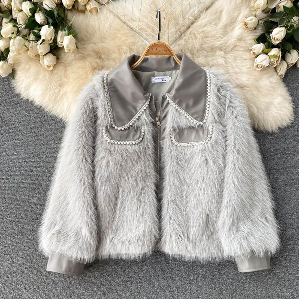 women's jackets fur a whole female autumn/winter 2021 warm outside copy raccoon brief paragraph with thick coat ins, Black;brown
women's jackets fur a whole female autumn/winter 2021 warm outside copy raccoon brief paragraph with thick coat ins, Black;brown