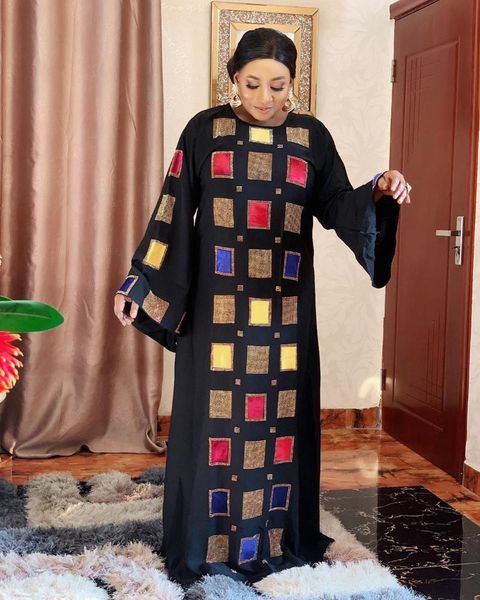 ethnic clothing 2021 style african women's dashiki abaya fashion loose dress round neck geometry drill flare sleeve, Red
ethnic clothing 2021 style african women's dashiki abaya fashion loose dress round neck geometry drill flare sleeve, Red