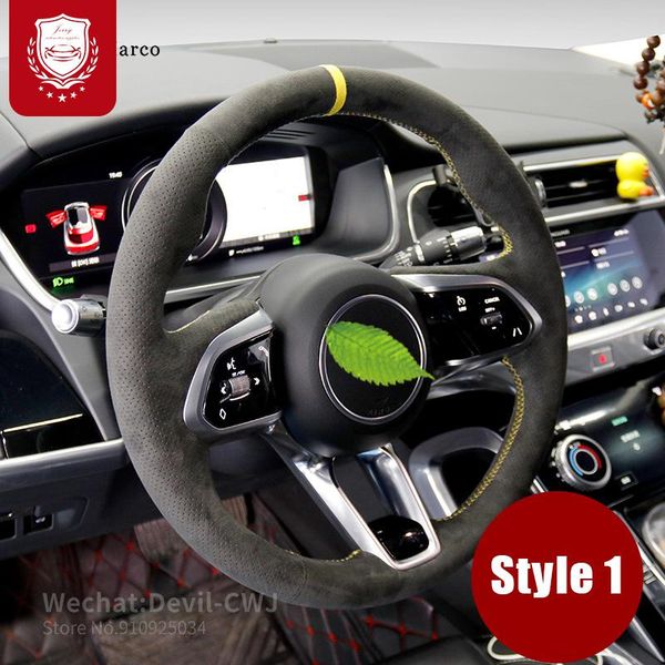 steering wheel cover for jaguar xf xj xe f-pace f-type alcantara premium suede leather hand stitch durable car accessories
steering wheel cover for jaguar xf xj xe f-pace f-type alcantara premium suede leather hand stitch durable car accessories