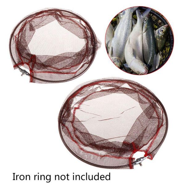 1 pc fishing net mesh bag silicone landing net high density tackle accessories 35cm/40cm portable
1 pc fishing net mesh bag silicone landing net high density tackle accessories 35cm/40cm portable