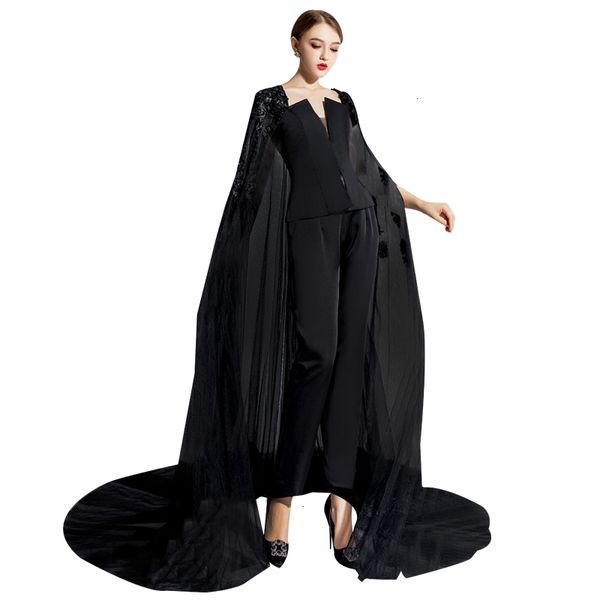 modest 2021 new blackjumpsuits two pieces evening v-neck satin celebrity prom gowns party vestidos de noiva n2p8, Black;red
modest 2021 new blackjumpsuits two pieces evening v-neck satin celebrity prom gowns party vestidos de noiva n2p8, Black;red
