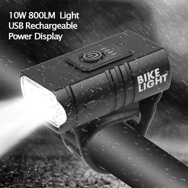 bike lights t6 led bicycle light 10w 800lm usb rechargeable power display mtb mountain road front lamp cycling accessories
bike lights t6 led bicycle light 10w 800lm usb rechargeable power display mtb mountain road front lamp cycling accessories