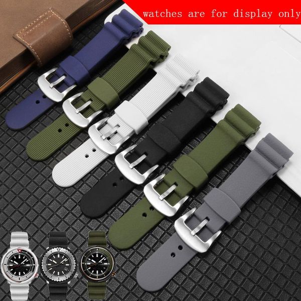 watch bands 22mm waterproof silicone watchband black white gray strap replace men's accessories soft rubber bracelet give tool, Black;brown
watch bands 22mm waterproof silicone watchband black white gray strap replace men's accessories soft rubber bracelet give tool, Black;brown