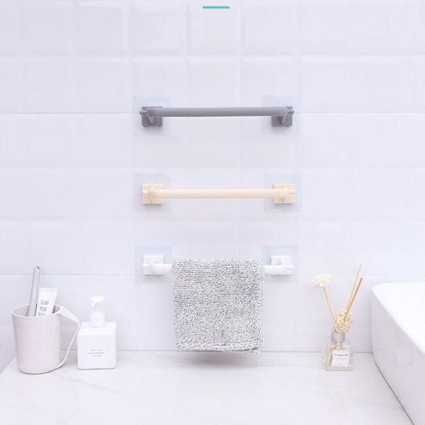 towel racks viscose type plastic bar not damage the wall multi-purpose bathroom storage rack hand holder hanger
towel racks viscose type plastic bar not damage the wall multi-purpose bathroom storage rack hand holder hanger