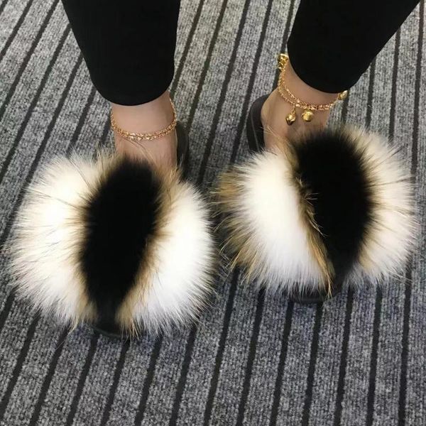 summer luxury fluffy plush sandals women's colorful fur slippers female beach casual flip flops ladies raccoon fur slides, Black
summer luxury fluffy plush sandals women's colorful fur slippers female beach casual flip flops ladies raccoon fur slides, Black