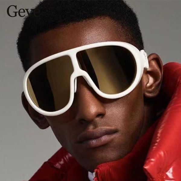 sunglasses oversized goggle driving fishing pilot men brand design one-piece lens vintage shades luxury, White;black
sunglasses oversized goggle driving fishing pilot men brand design one-piece lens vintage shades luxury, White;black