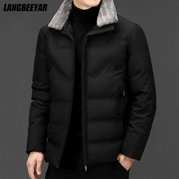 men's fur neckline casual parker jacket, windbreaker, coat, designer brand, winter, Black
men's fur neckline casual parker jacket, windbreaker, coat, designer brand, winter, Black