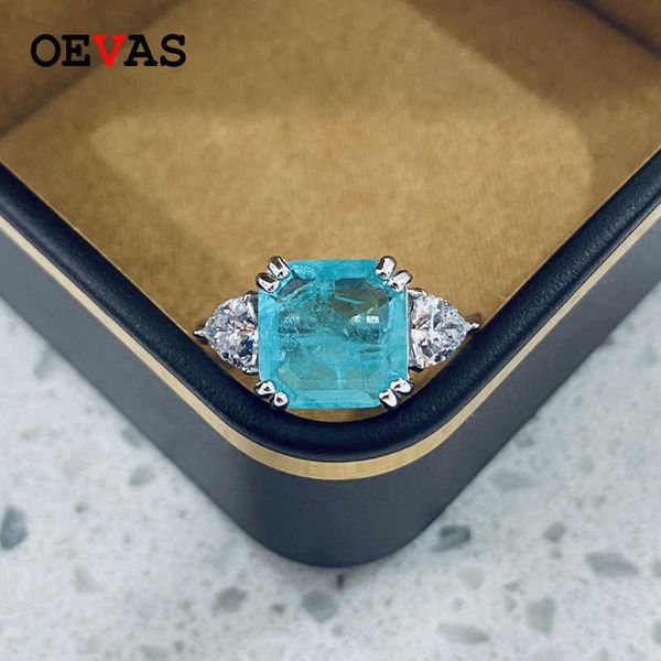 oevas 100% 925 sterling silver 10*10mm paraiba tourmaline rings for women sparkling high carbon diamond party fine jewelry gifts, Golden;silver
oevas 100% 925 sterling silver 10*10mm paraiba tourmaline rings for women sparkling high carbon diamond party fine jewelry gifts, Golden;silver