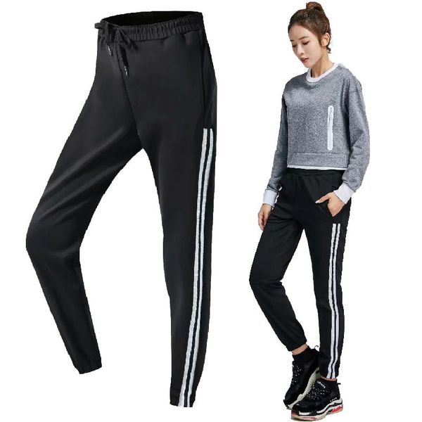 running pants sports women loose drawstring yoga trousers exercise fitness jogging workout spring, Black;blue
running pants sports women loose drawstring yoga trousers exercise fitness jogging workout spring, Black;blue