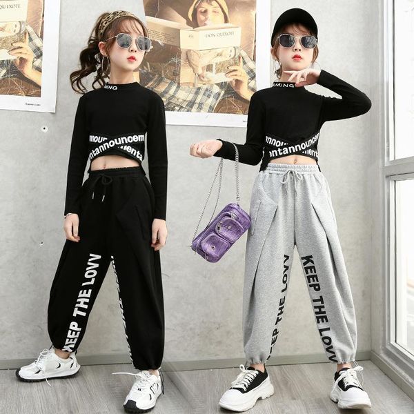 clothing sets 2021 autumn spring girls clothes jazz tracksuit dancing kids hip hop letter t shirt + loose pant 6 7 8 9 10 12 13 14 15 16 yea, White
clothing sets 2021 autumn spring girls clothes jazz tracksuit dancing kids hip hop letter t shirt + loose pant 6 7 8 9 10 12 13 14 15 16 yea, White