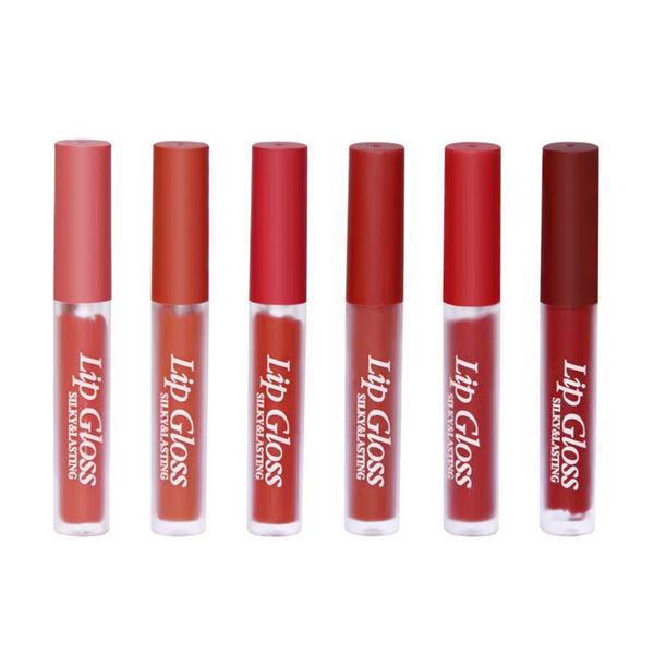 6pcs set matte velvet lip glaze not easy to fade lipstick pumpkin color lip gloss female makeup
6pcs set matte velvet lip glaze not easy to fade lipstick pumpkin color lip gloss female makeup