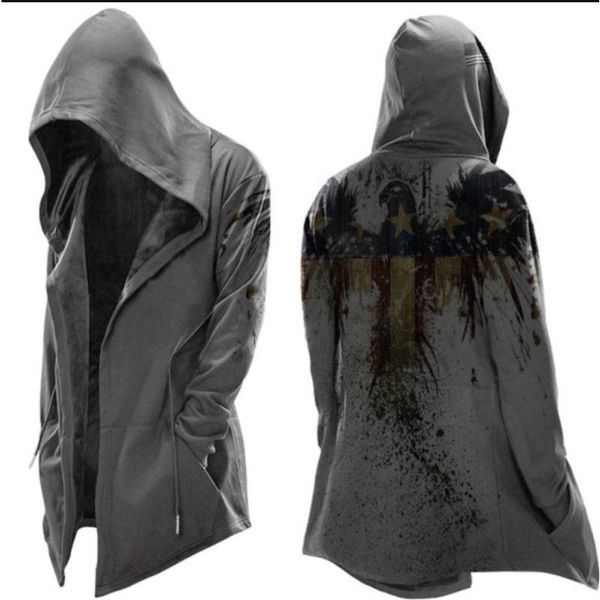 men's hoodies & sweatshirts 2021 coat cape simple casual hooded drawstring sweater harajuku streetwear hoodie men hip hop jacket, Black
men's hoodies & sweatshirts 2021 coat cape simple casual hooded drawstring sweater harajuku streetwear hoodie men hip hop jacket, Black
