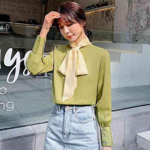 summer loose woman tie front plus size bow women chiffon blouse shirt loog sleeve office ladies blouses blusas de mujer 210603, White
summer loose woman tie front plus size bow women chiffon blouse shirt loog sleeve office ladies blouses blusas de mujer 210603, White