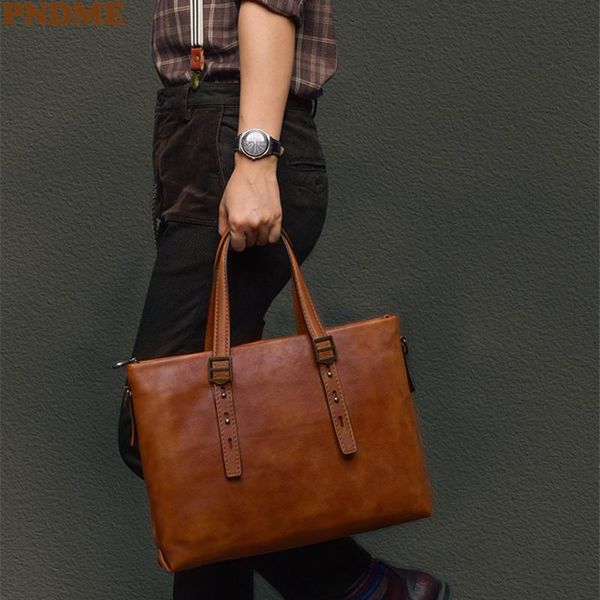 briefcases pndme vintage natural genuine leather men's briefcase ladies work laphandbag simple high-quality real cowhide messenger bag
briefcases pndme vintage natural genuine leather men's briefcase ladies work laphandbag simple high-quality real cowhide messenger bag