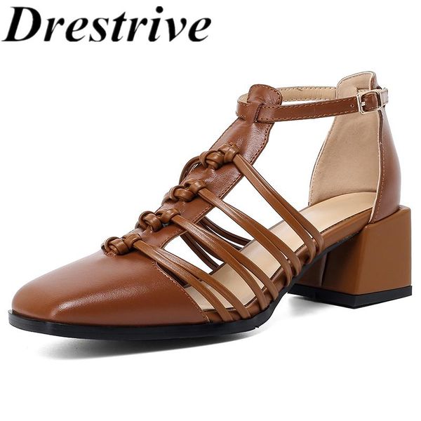 sandals drestrive genuine leather women square toe thick heel buckle 2021 summer high shoes cow black
sandals drestrive genuine leather women square toe thick heel buckle 2021 summer high shoes cow black