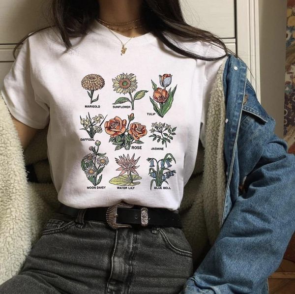 plant these t-shirt floral graphic t shirts women grunge clothing van gogh oil printing plus size tumblr tees drop ship, White
plant these t-shirt floral graphic t shirts women grunge clothing van gogh oil printing plus size tumblr tees drop ship, White