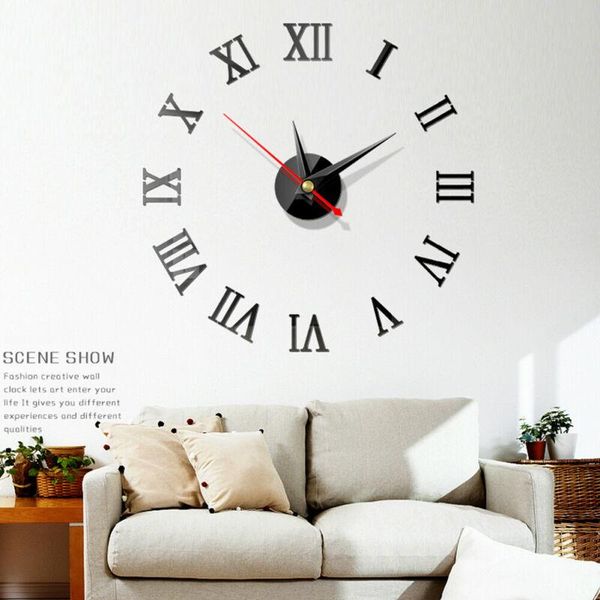 wall clocks large digital display home use art modern european style clock 3d stickers simple acrylic mirror diy accessories watch
wall clocks large digital display home use art modern european style clock 3d stickers simple acrylic mirror diy accessories watch