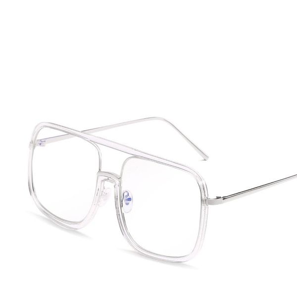 sunglasses 2021 female net red square double beam fashion, White;black
sunglasses 2021 female net red square double beam fashion, White;black