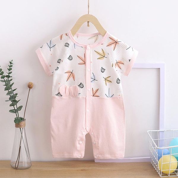jumpsuits born boy girl romper summer toddler baby kids cartoon print short sleeve one-pieces infant single-breasted clothing, Blue
jumpsuits born boy girl romper summer toddler baby kids cartoon print short sleeve one-pieces infant single-breasted clothing, Blue