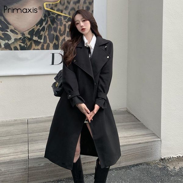 women's wool & blends primaxis vintage button long woolen coat striped loose oversize pocket winter for jacket2021 lined coats outerwea, Black
women's wool & blends primaxis vintage button long woolen coat striped loose oversize pocket winter for jacket2021 lined coats outerwea, Black