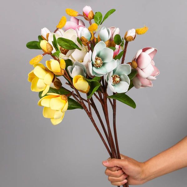 decorative flowers & wreaths single branch 5 fork eva yulan simulation home furniture handle foam magnolia
decorative flowers & wreaths single branch 5 fork eva yulan simulation home furniture handle foam magnolia