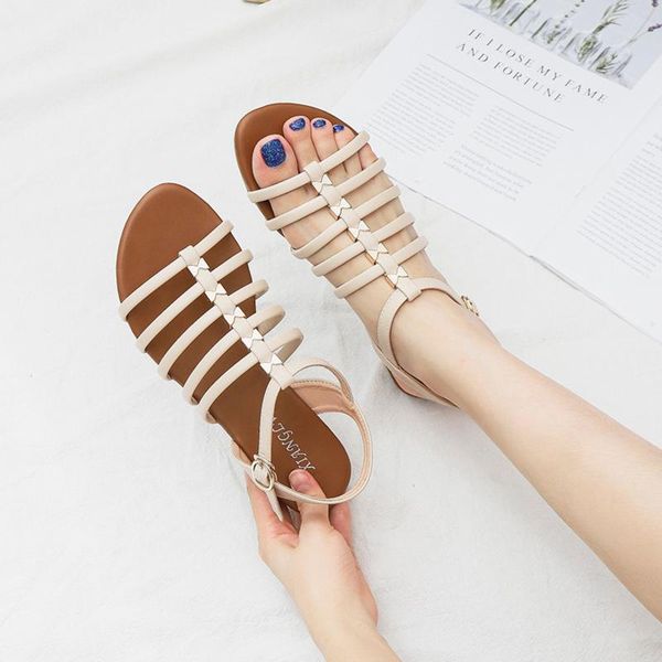 summer sandals for women elegant trend flat shoes soft thin belt wedges slides classic brand design sandals 2021, Black
summer sandals for women elegant trend flat shoes soft thin belt wedges slides classic brand design sandals 2021, Black