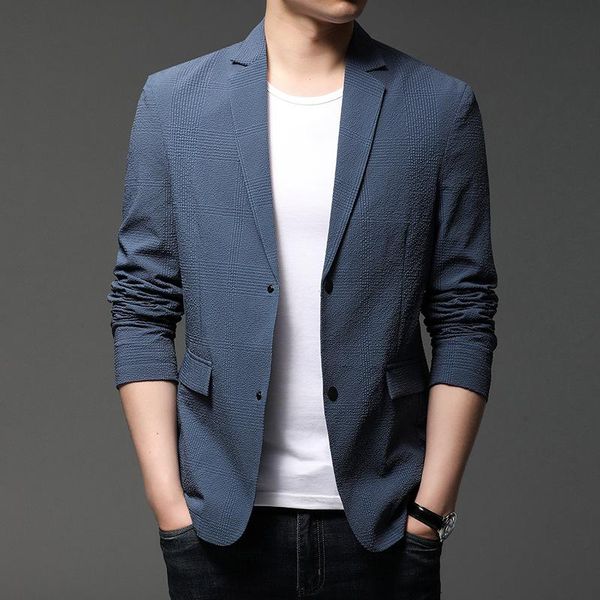 men's suits & blazers arrival streetwear men masculino suit jackets male slim fit business casual single-breasted blazer coat, White;black
men's suits & blazers arrival streetwear men masculino suit jackets male slim fit business casual single-breasted blazer coat, White;black