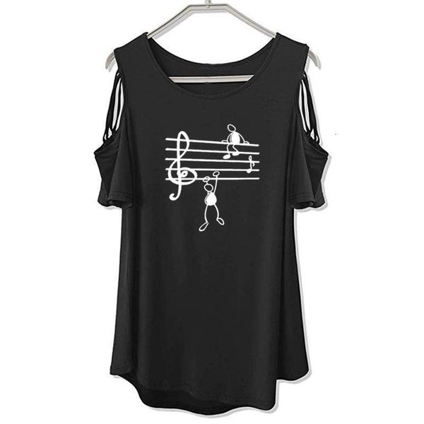 2021 music notes print shirt female harajuku off shoulder student music lover gift fashion t-shirt women hollow femme, White
2021 music notes print shirt female harajuku off shoulder student music lover gift fashion t-shirt women hollow femme, White
