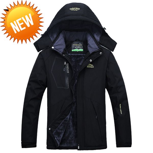 men's winter down jacket and coats thick warm parka waterproof mountain women hooded fleece windbreaker m-5xl, Black
men's winter down jacket and coats thick warm parka waterproof mountain women hooded fleece windbreaker m-5xl, Black