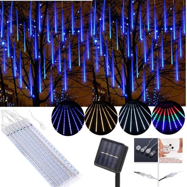 strings 30cm 8 tubes 144 led string lights solar outdoor meteor shower rain light waterproof for tree christmas wedding party decoration
strings 30cm 8 tubes 144 led string lights solar outdoor meteor shower rain light waterproof for tree christmas wedding party decoration