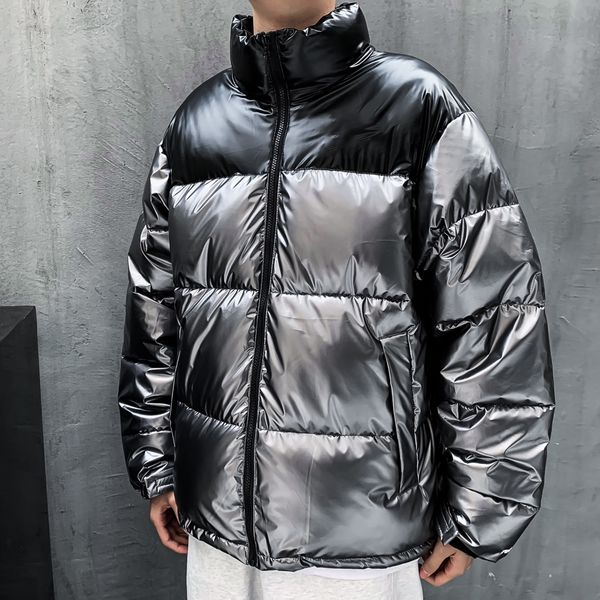 2021 cotton down coat puffer mens matallic finished women's thick jacket 21fw designer outwear windproof winter coat, Black
2021 cotton down coat puffer mens matallic finished women's thick jacket 21fw designer outwear windproof winter coat, Black
