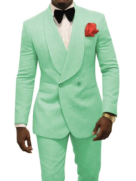 men's suits & blazers solovedress suit mint double breasted slim jacquard prom dress party travel blazer + pants xs s, White;black
men's suits & blazers solovedress suit mint double breasted slim jacquard prom dress party travel blazer + pants xs s, White;black