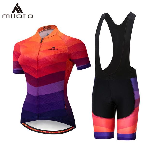 racing sets miloto women cycling jersey set pro bicycle sportswear road bike clothes shorts sleeve clothing maillot ropa ciclismo, Black;blue
racing sets miloto women cycling jersey set pro bicycle sportswear road bike clothes shorts sleeve clothing maillot ropa ciclismo, Black;blue